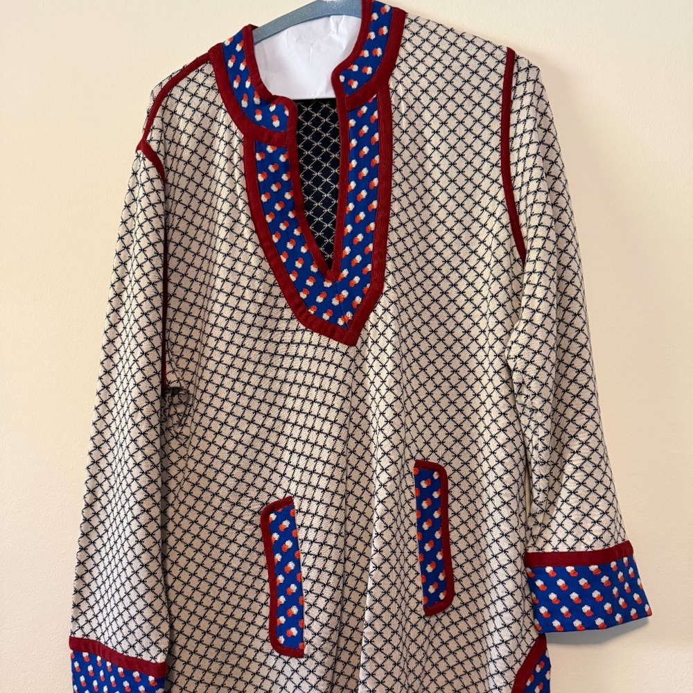 Tory Burch Cotton Tunic Sweater XL